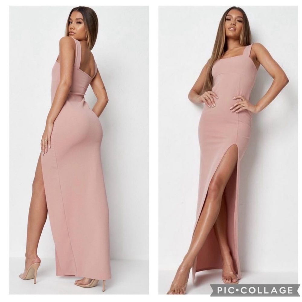 Missguided Square Neck Dress